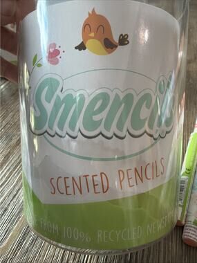 Lot of 24 Smencils Packs Gourmet Bubblegum Scented 24 Total #2 Graphite Pencils